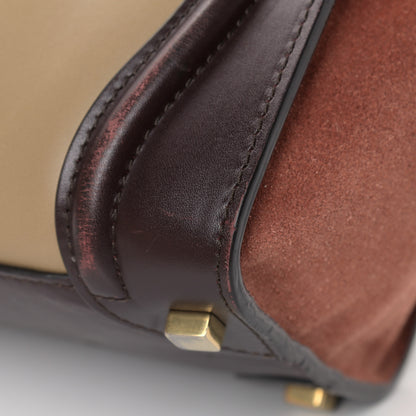Celine Smooth Calfskin Suede Micro Tri-Color Luggage Beige 11 of 18