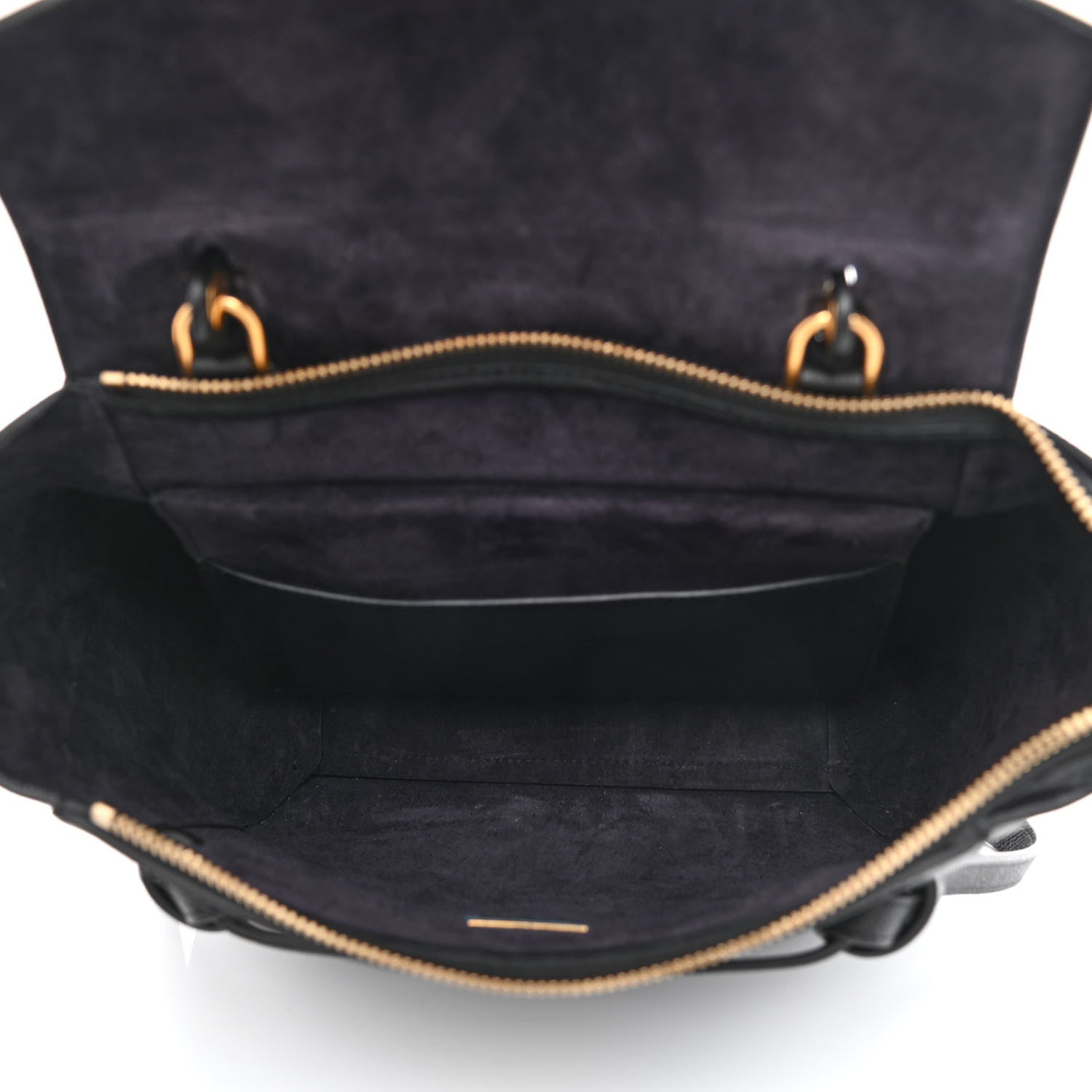 Celine Grained Calfskin Micro Belt Bag Black 5 of 11