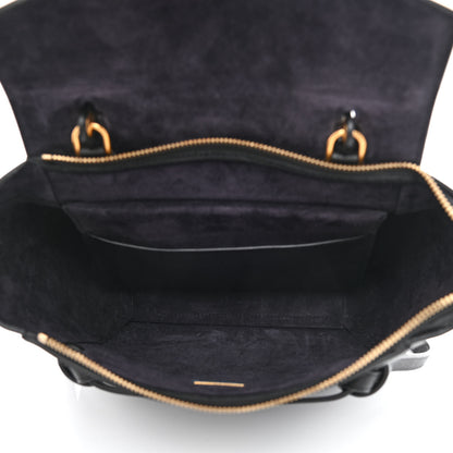 Celine Grained Calfskin Micro Belt Bag Black 5 of 11
