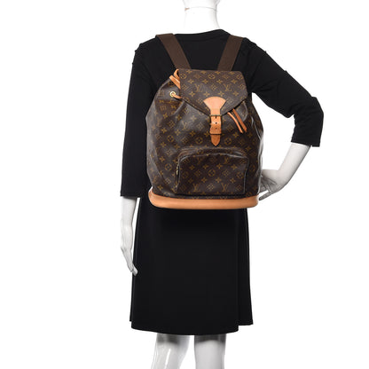 Louis Vuitton Monogram Montsouris GM Backpack 2 of 10