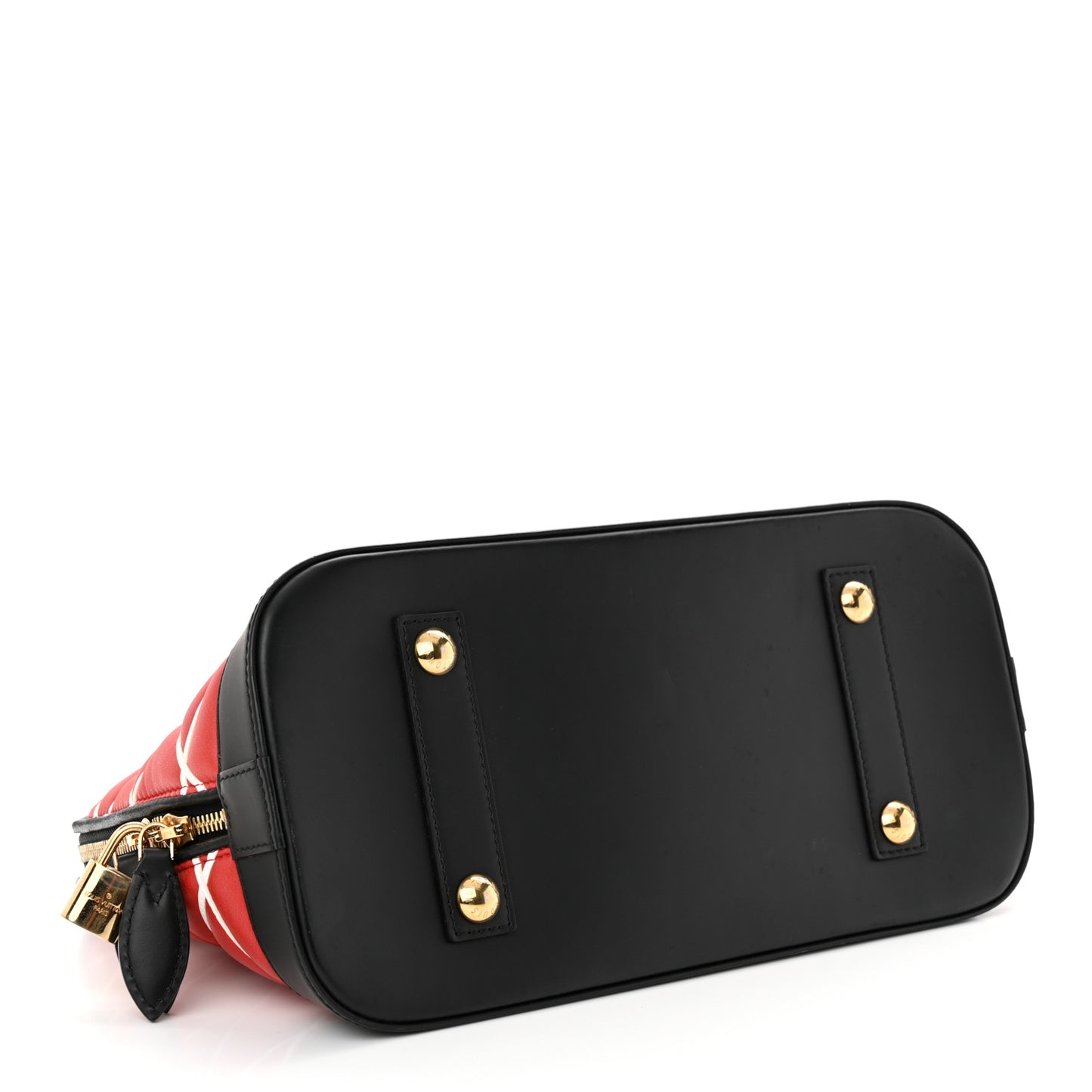 Lambskin Malletage Alma PM Red