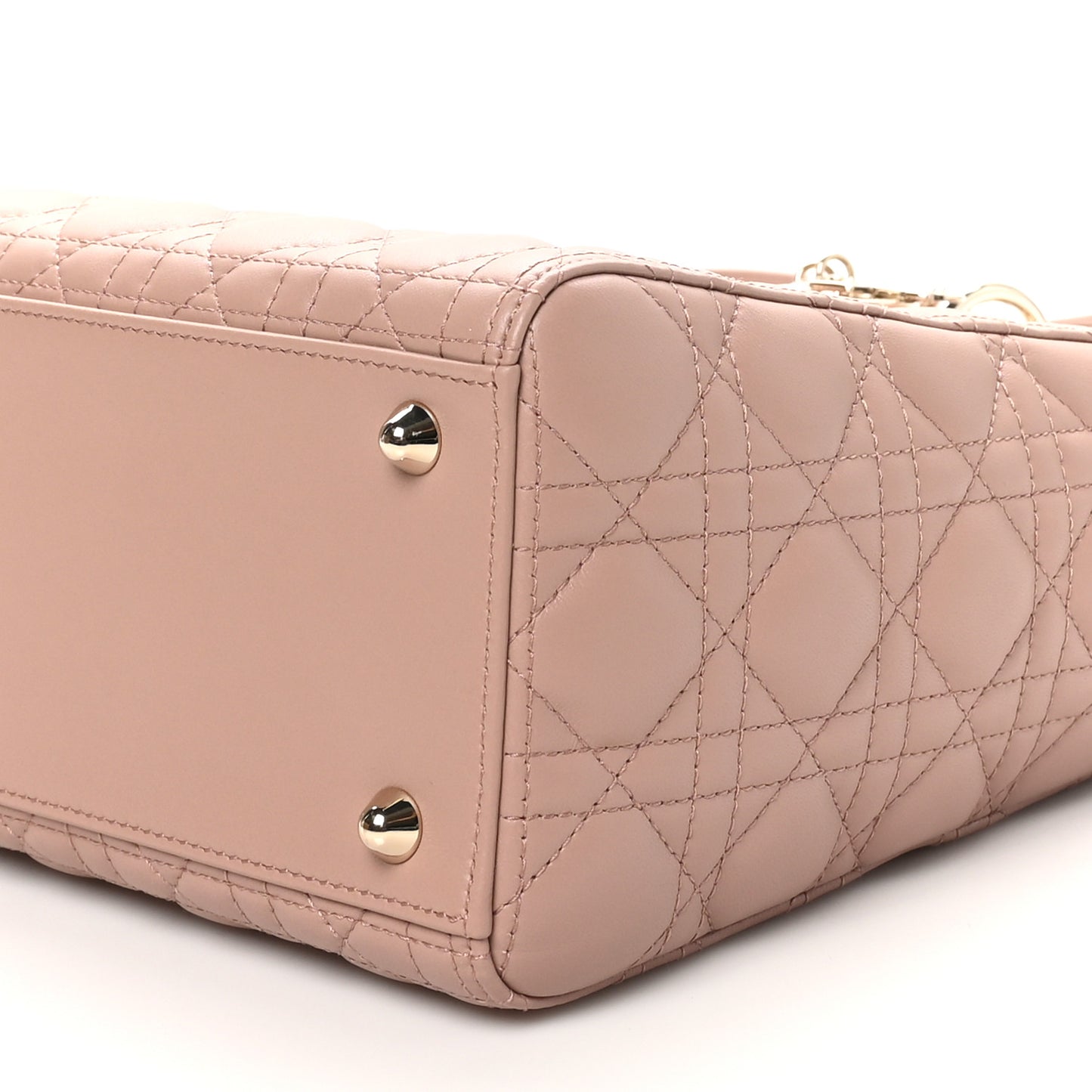 Lambskin Cannage Large Lady Dior Fard