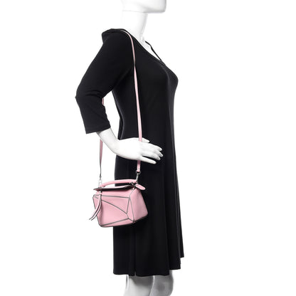Loewe Calfskin Mini Puzzle Bag Pastel Pink 2 of 10
