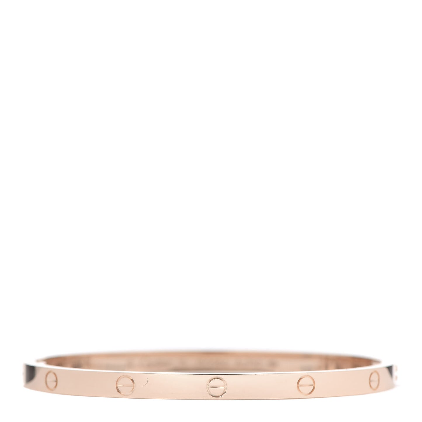 18K Pink Gold Small LOVE Bracelet 15