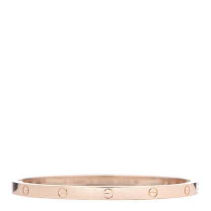 Cartier 18K Pink Gold Small LOVE Bracelet 15 1 of 7