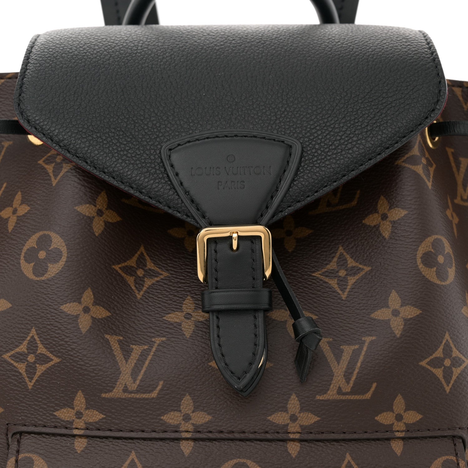 Louis Vuitton Monogram Montsouris PM Black 7 of 9