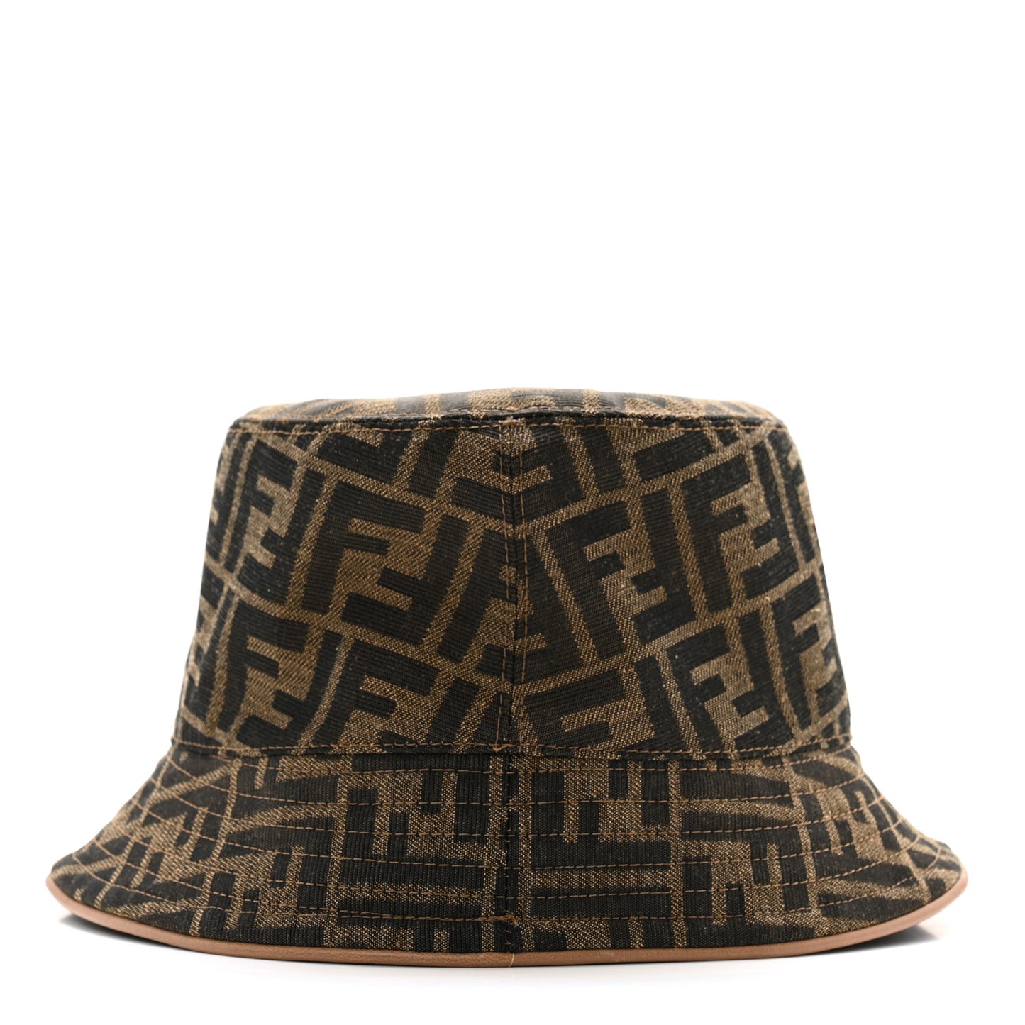 Technical Fabric FF Reversible Bucket Hat M Tobacco Beige