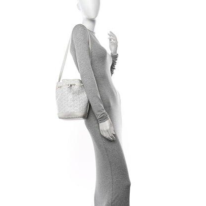 Goyard Goyardine Petit Flot Bucket Bag PM White 2 of 9
