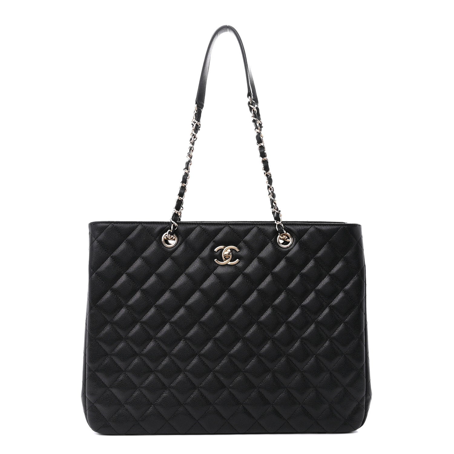 Chanel Caviar Quilted Large Shopping Tote Black 1 of 11