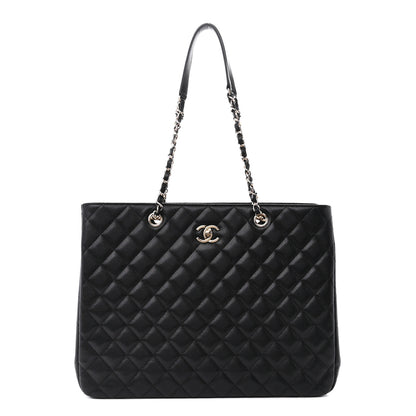 Chanel Caviar Quilted Large Shopping Tote Black 1 of 11