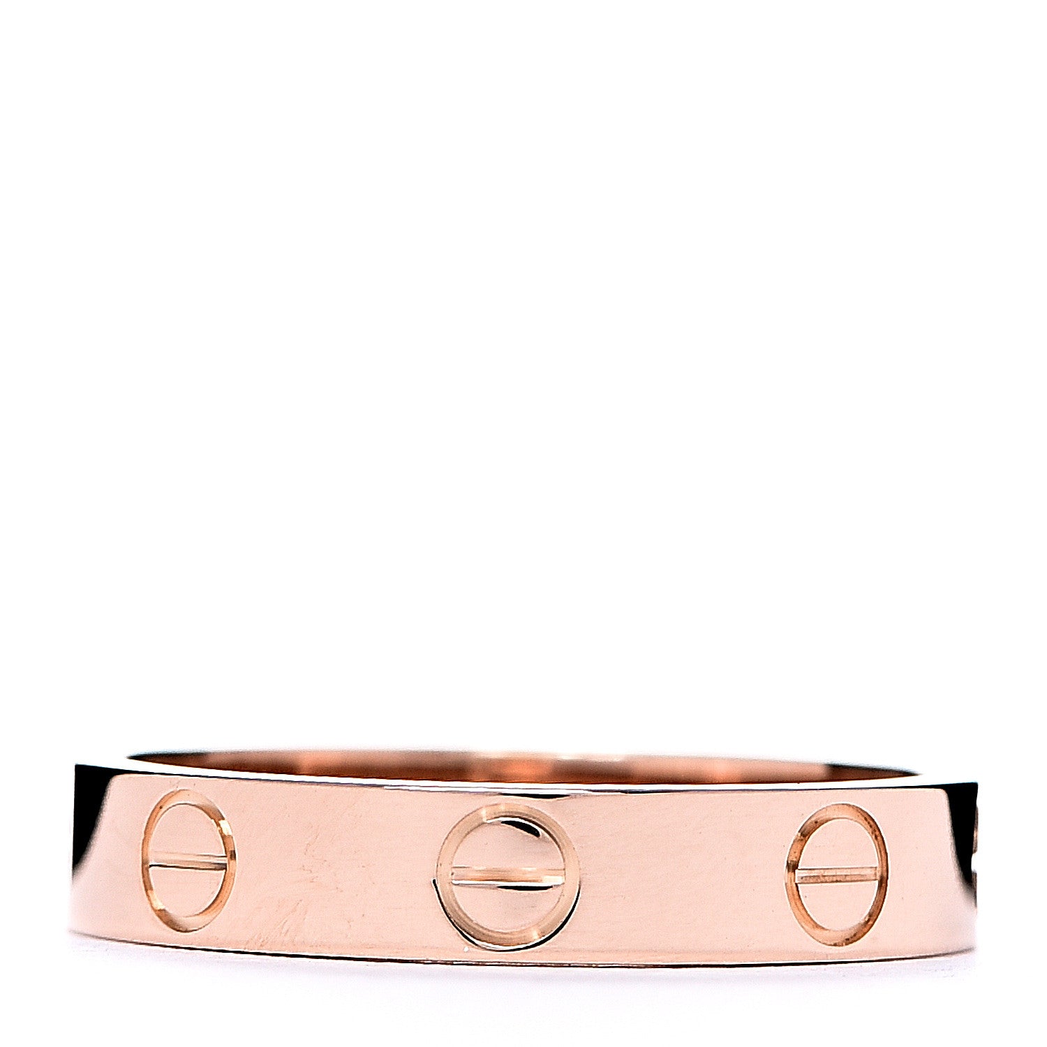 Cartier 18K Yellow Gold 3.5mm LOVE Wedding Band Ring 52 6 3 of 5