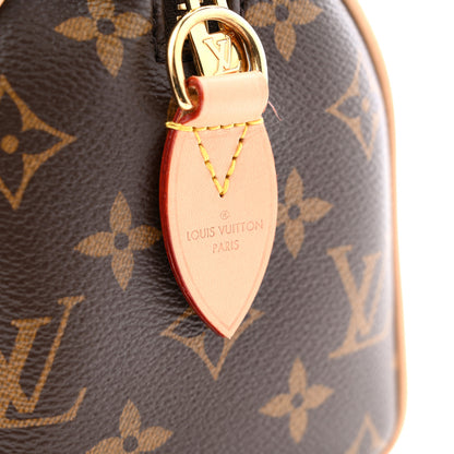 Louis Vuitton Monogram Speedy Bandouliere 20 Beige 6 of 10