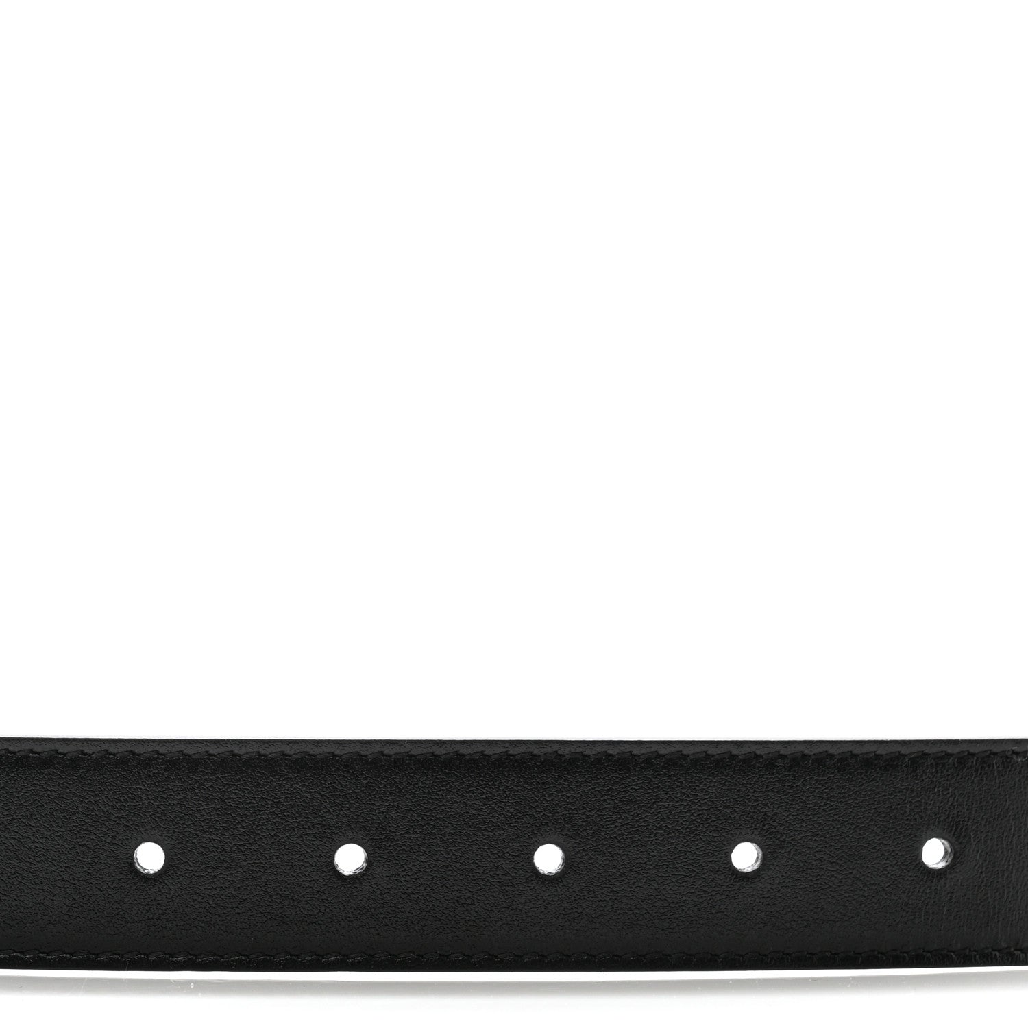 Gucci Plutone Calfskin Double G 30mm Belt 80 32 Black 3 of 8