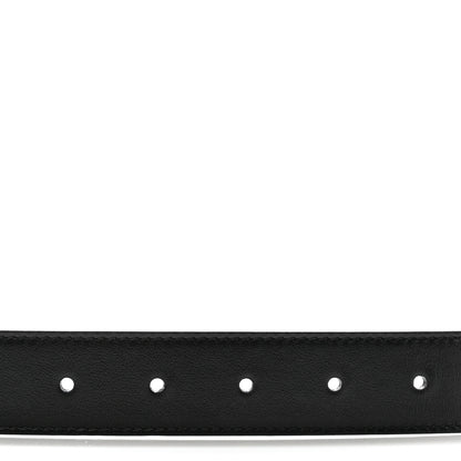 Gucci Plutone Calfskin Double G 30mm Belt 80 32 Black 3 of 8