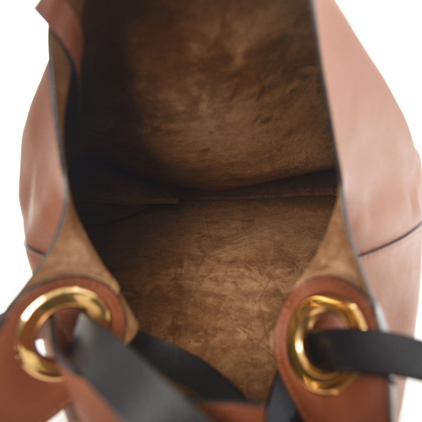 Smooth Calfskin Medium Grommet Hobo Tan