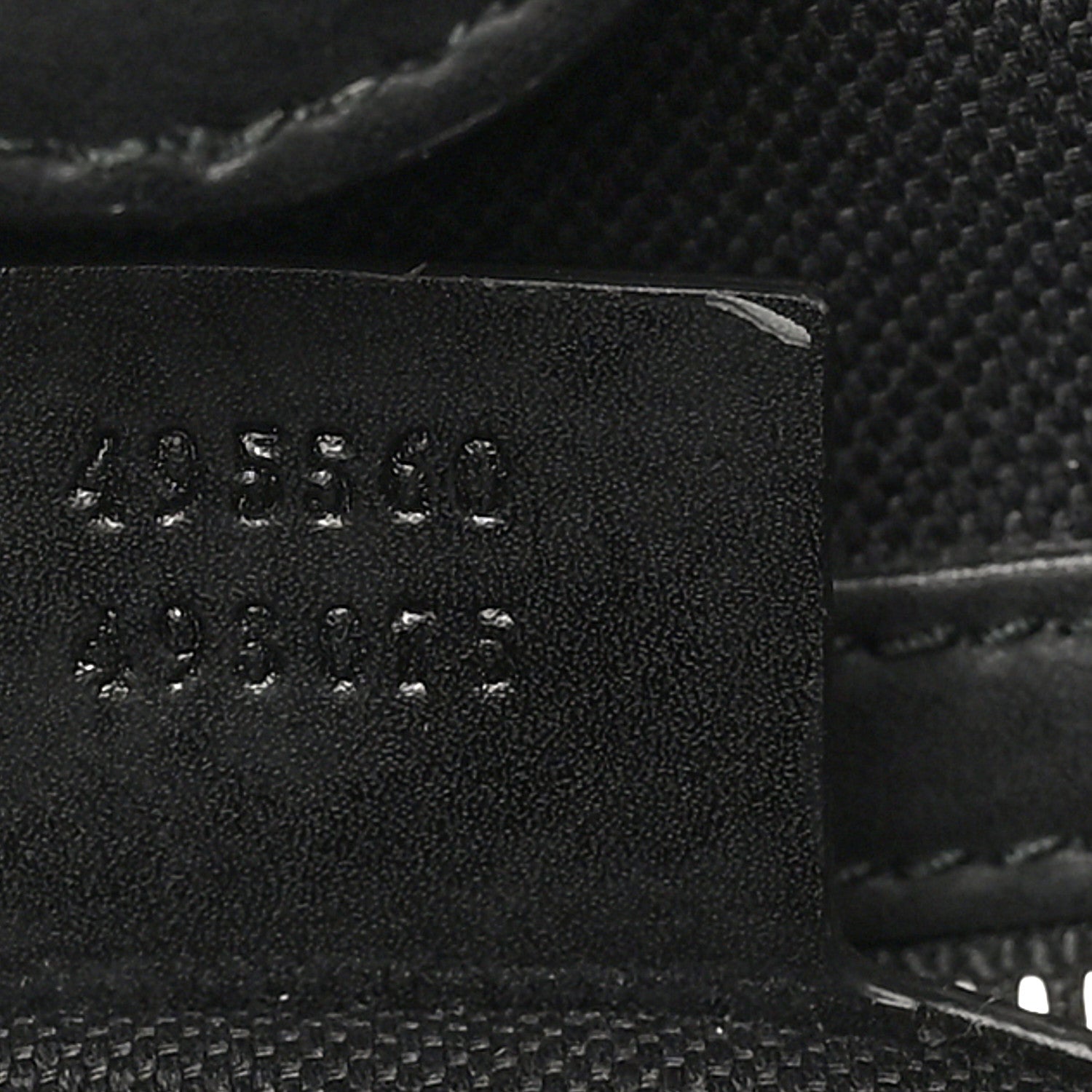 Gucci GG Supreme Monogram Web Tote Black Grey 7 of 12