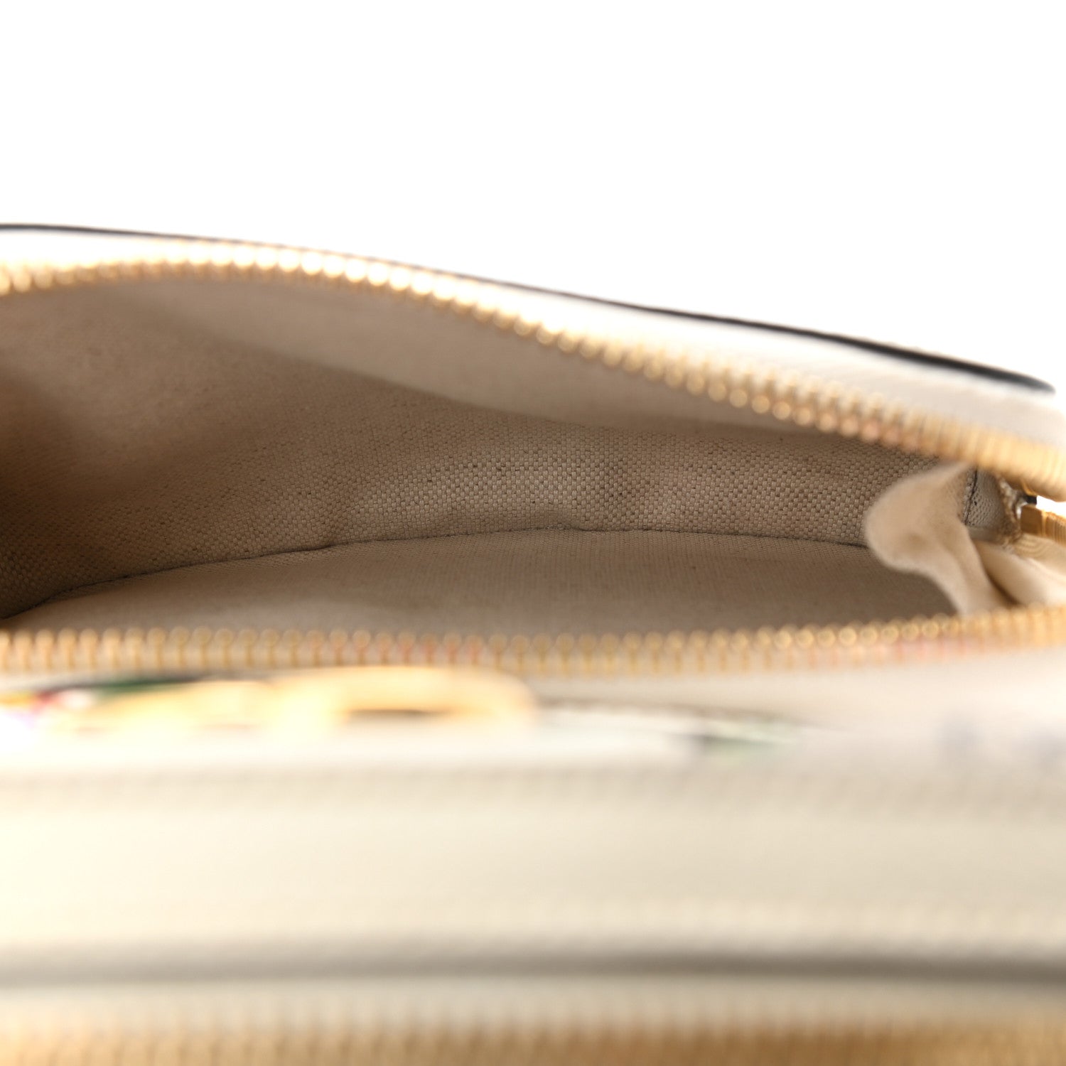 Gucci GG Supreme Monogram Flora Web Small Ophidia Day Backpack White 6 of 11