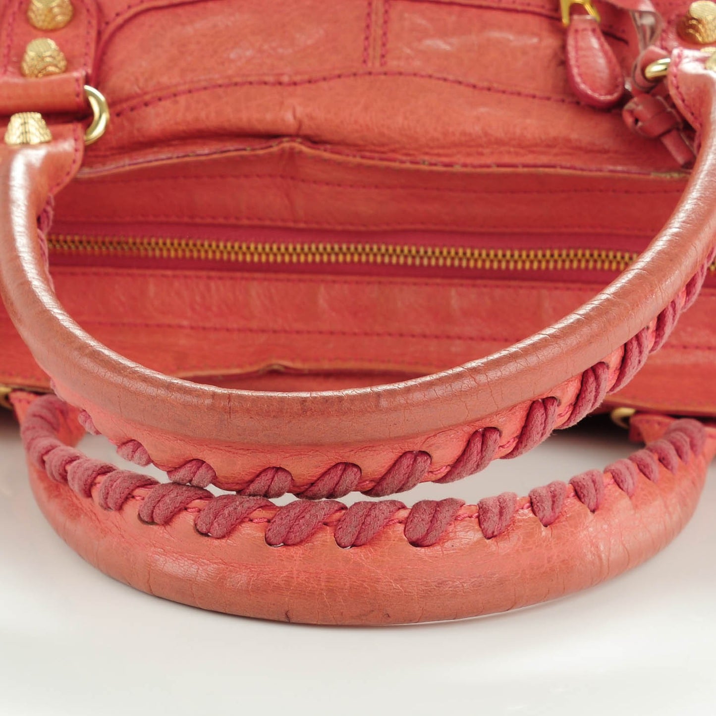 Agneau Giant 12 Gold Hardware Part Time Rose Bombon Raspberry