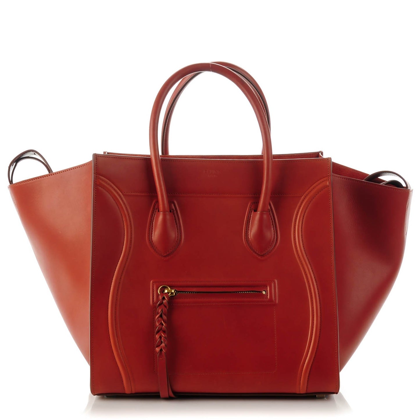 Natural Calfskin Medium Phantom Luggage Brick