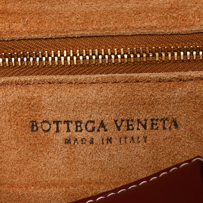 Bottega Veneta Calfskin Mini Maxi Intrecciato Arco Burgundy 6 of 11