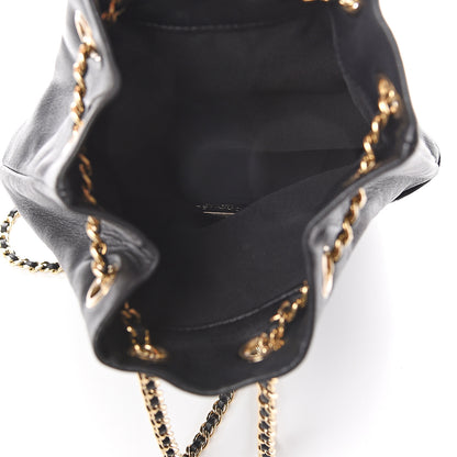 Chanel Lambskin Quilted Small in Seoul Backpack Black 4 of 9