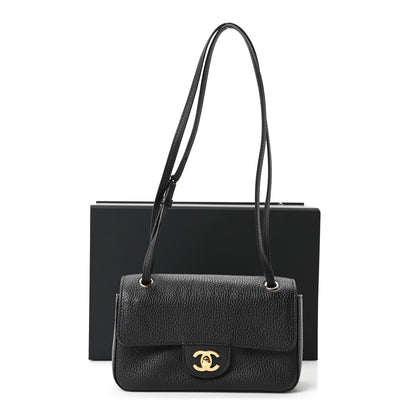 Chanel Grained Calfskin Mini Souplissimo Maxi Flap Black 10 of 10