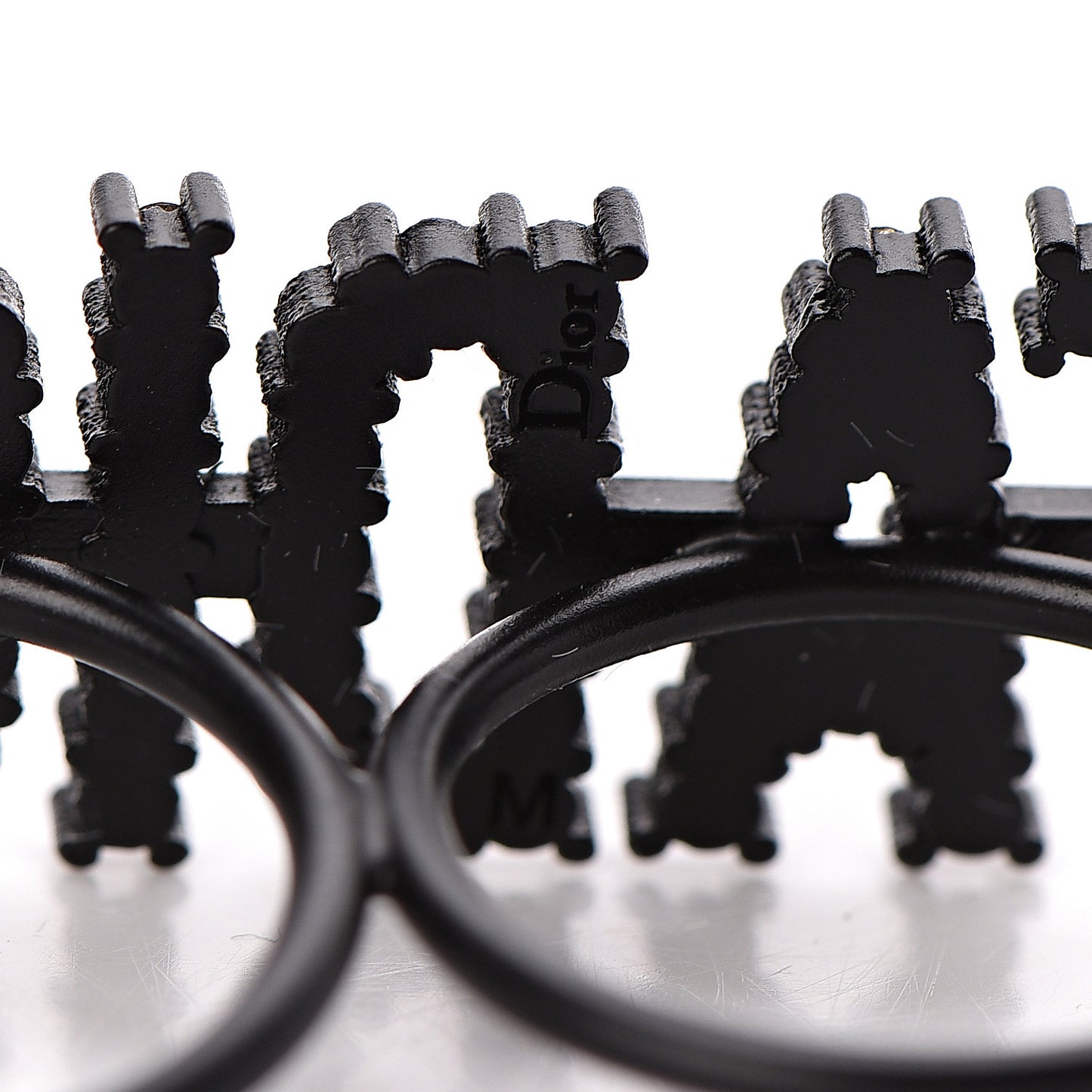 Crystal J'Adior Double Ring M Black