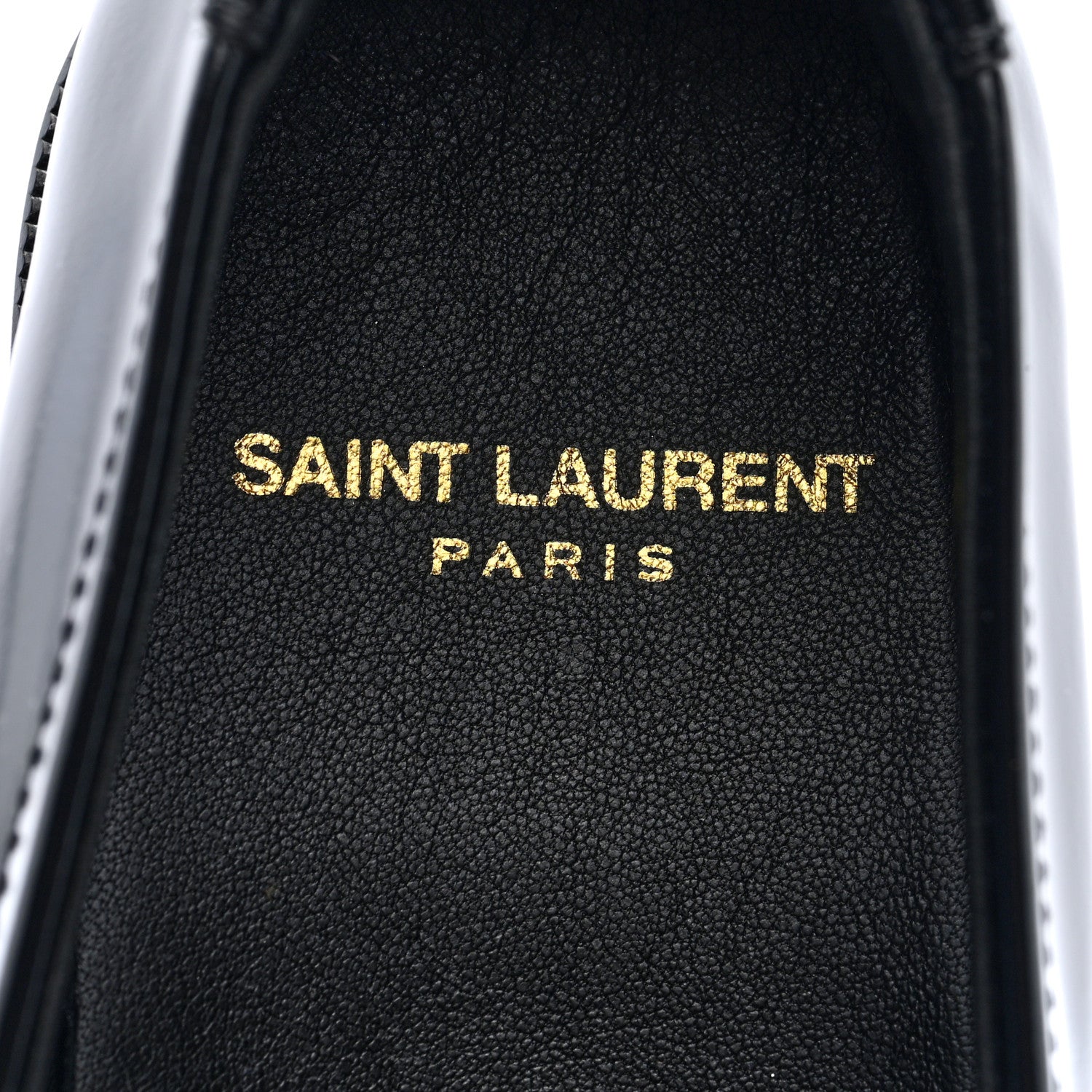 Saint Laurent Magnum Calfskin Le Loafer 15 Moccasin  38 Black 8 of 8