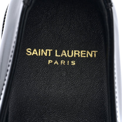 Saint Laurent Magnum Calfskin Le Loafer 15 Moccasin  38 Black 8 of 8