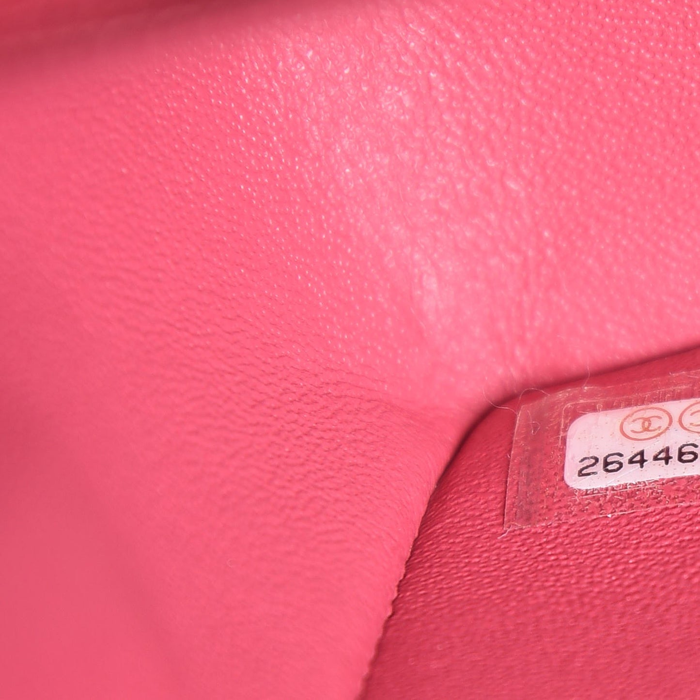Caviar Quilted Mini Rectangular Flap Pink