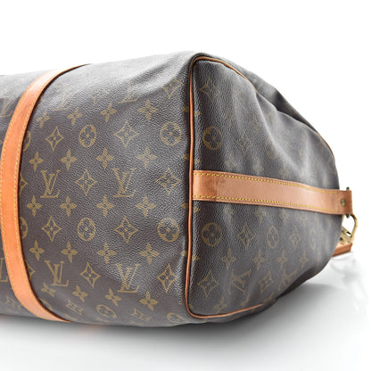 Louis Vuitton Monogram Keepall Bandouliere 50 10 of 29