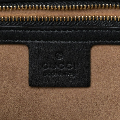 Gucci GG Supreme Monogram Medium Padlock Tote Black 6 of 10