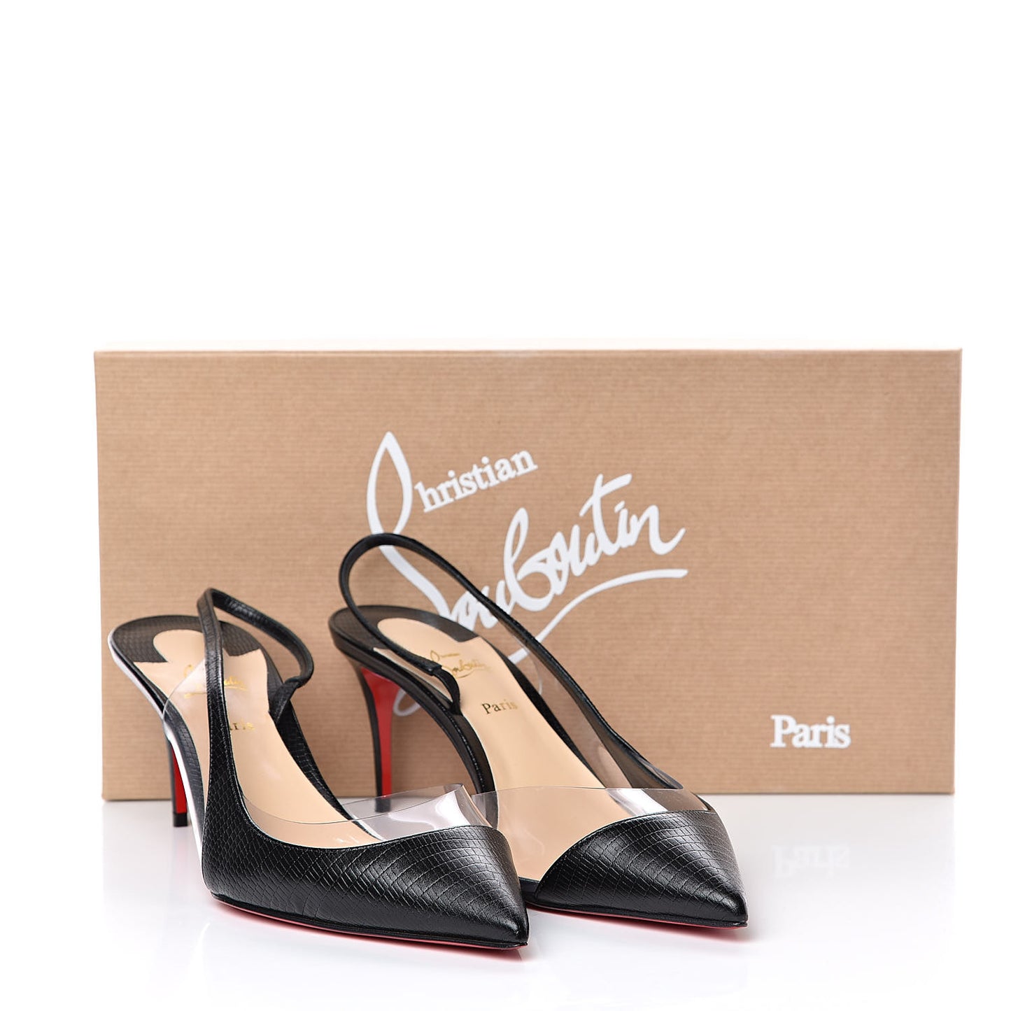 Calf Zarli PVC Optisexy 70 Pumps 39.5 Black