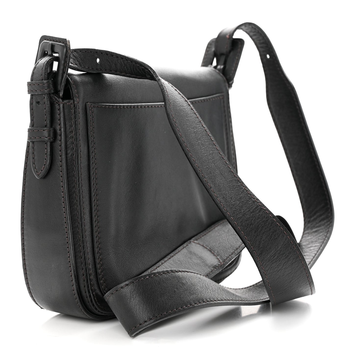 Calfskin Small Messenger So Black