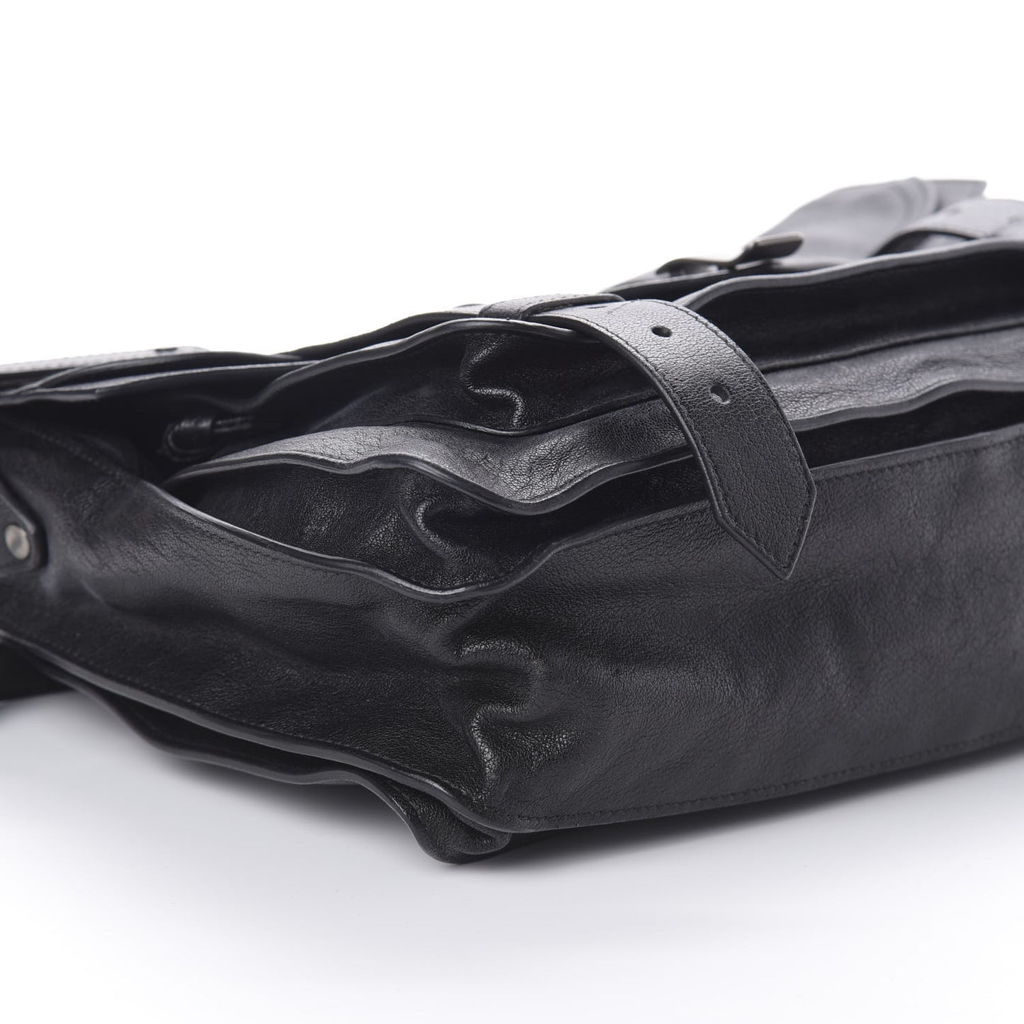 Lambskin Medium PS1 Satchel Black