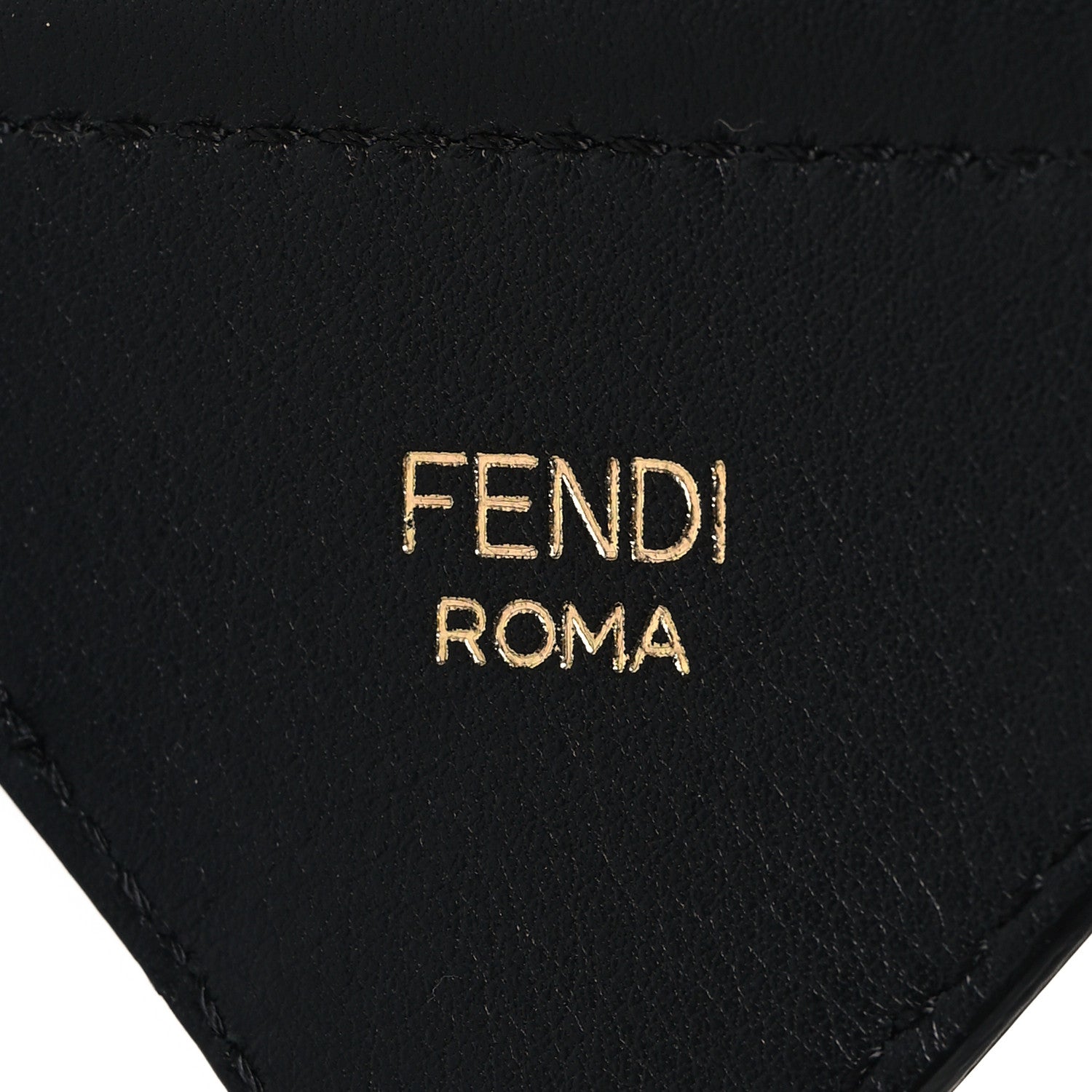Fendi Jacquard Ribbon Vitello King FF Adjustable Strap You Fango Marrone Black 4 of 5