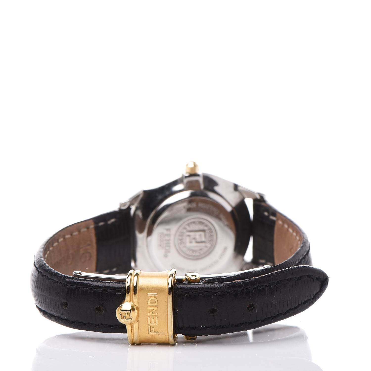 Fendi Stainless Steel Calfskin 26mm Orologi Quartz Watch 4 of 6