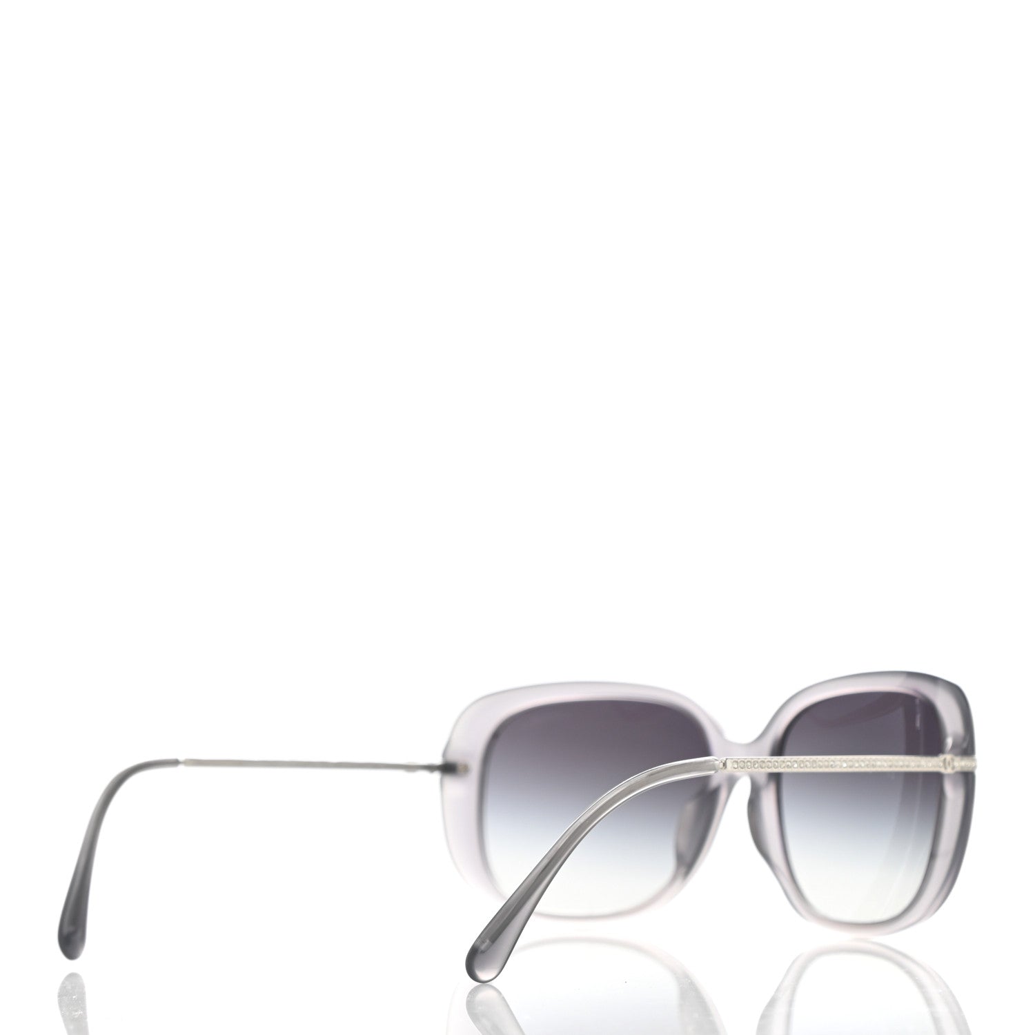 Chanel Acetate Crystal CC Sunglasses 5293-B Blue 4 of 8