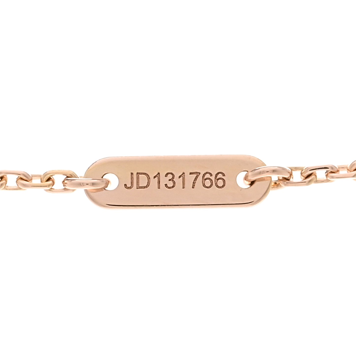 18K Rose Gold Sweet Alhambra Pendant Necklace