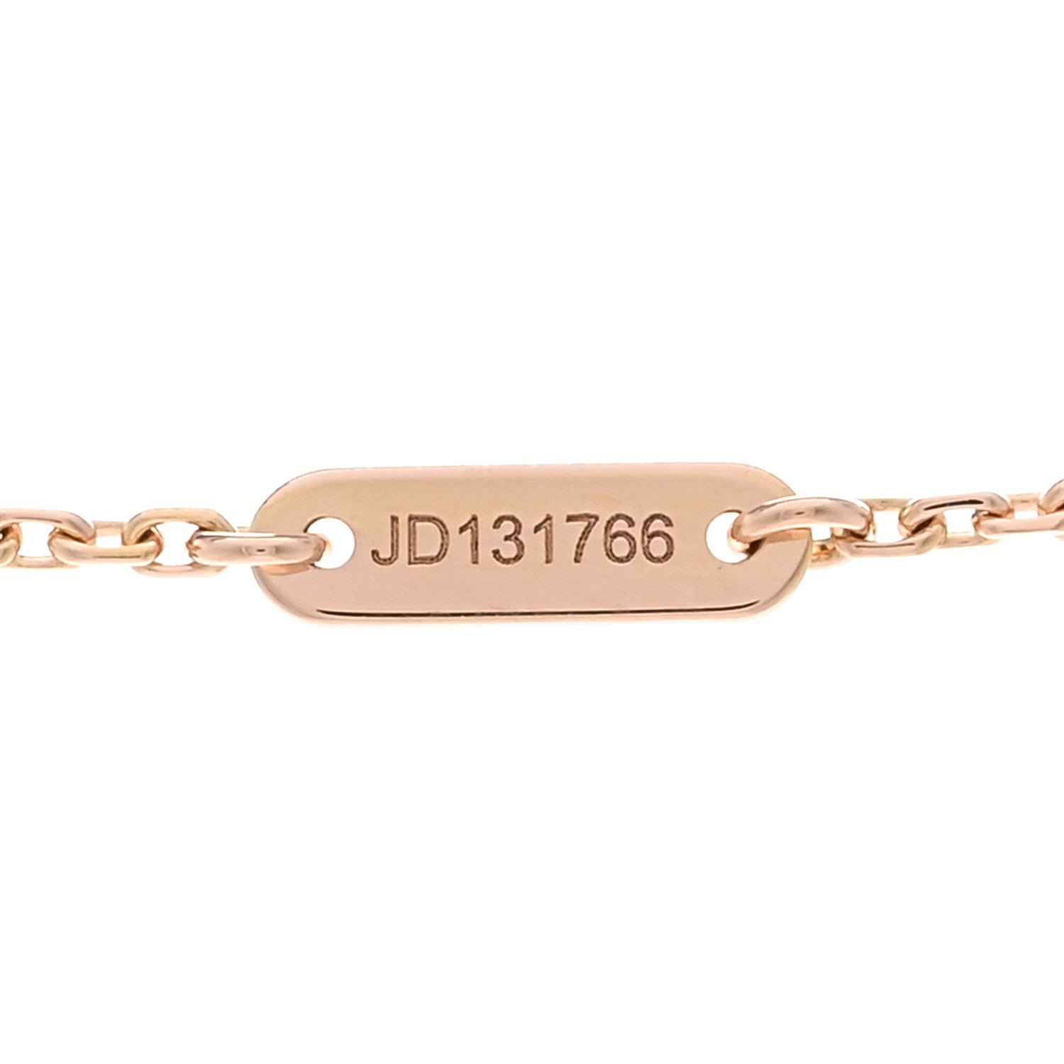 Van Cleef & Arpels 18K Rose Gold Sweet Alhambra Pendant Necklace 5 of 5