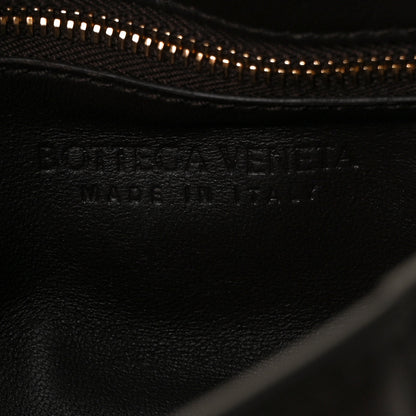 Bottega Veneta Lambskin Maxi Intreccio Padded Chain Cassette Crossbody Bag Black 6 of 7
