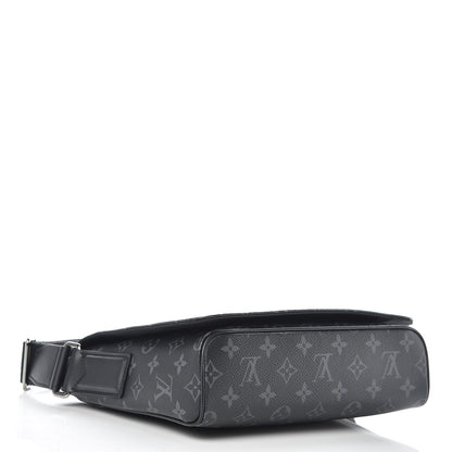 Louis Vuitton Monogram Eclipse District PM Black 4 of 10