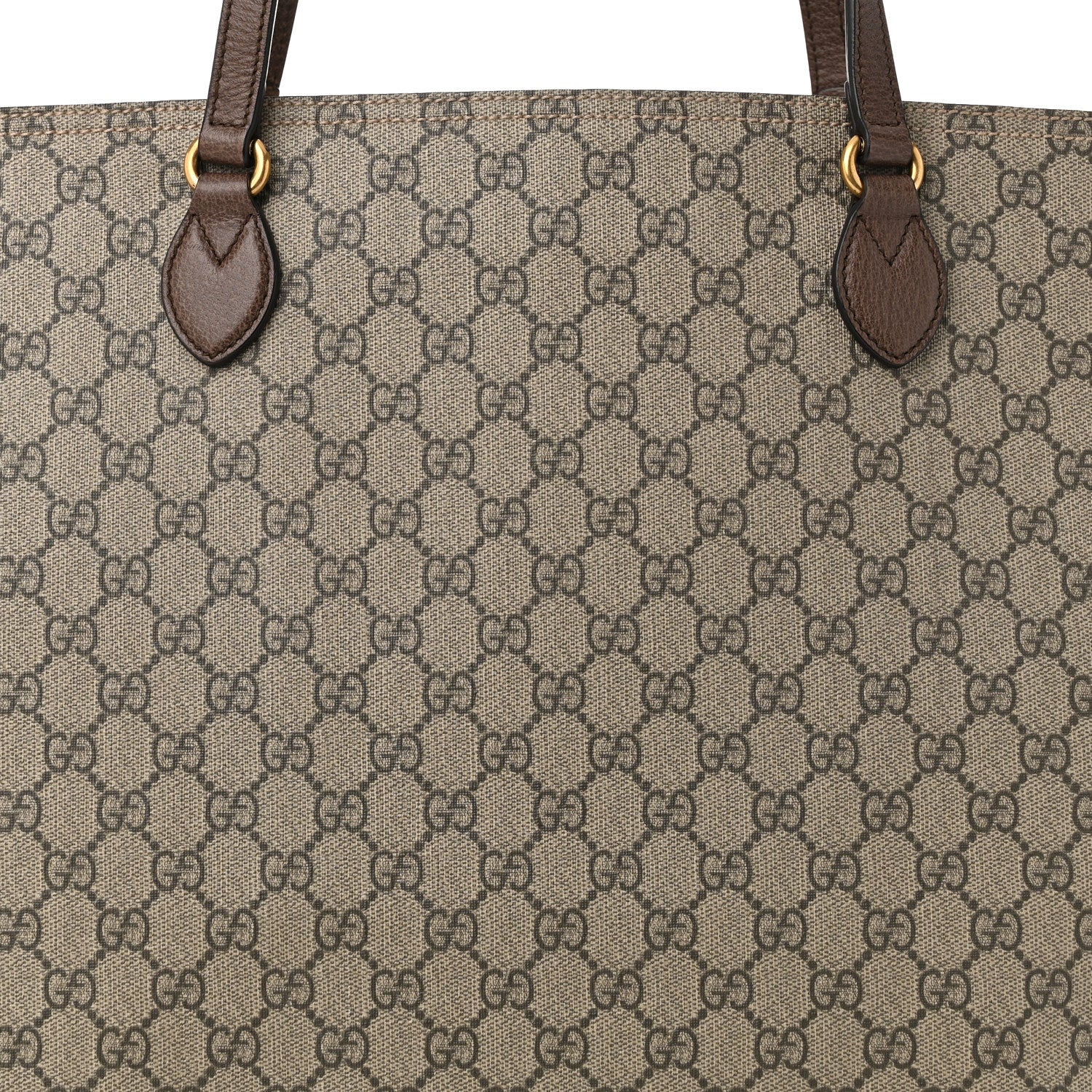 Gucci GG Supreme Monogram Medium Ophidia Shopping Tote Ebony 8 of 10