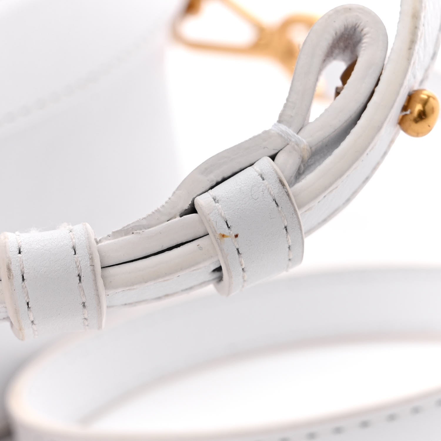 Jacquemus Calfskin La Boite A Gateaux White 12 of 14