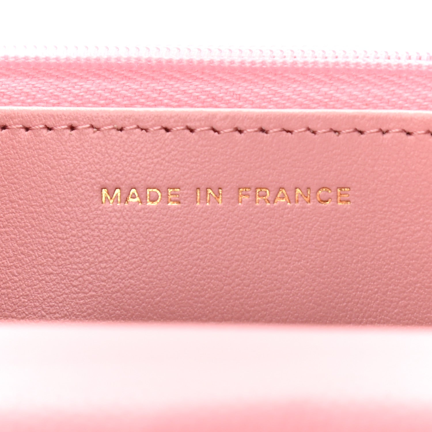 Chanel Caviar Quilted Wallet on Chain WOC Light Pink 7 of 10