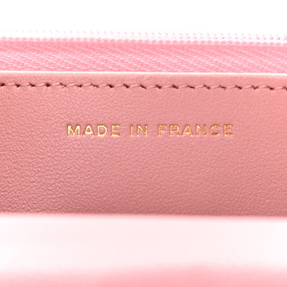 Chanel Caviar Quilted Wallet on Chain WOC Light Pink 7 of 10