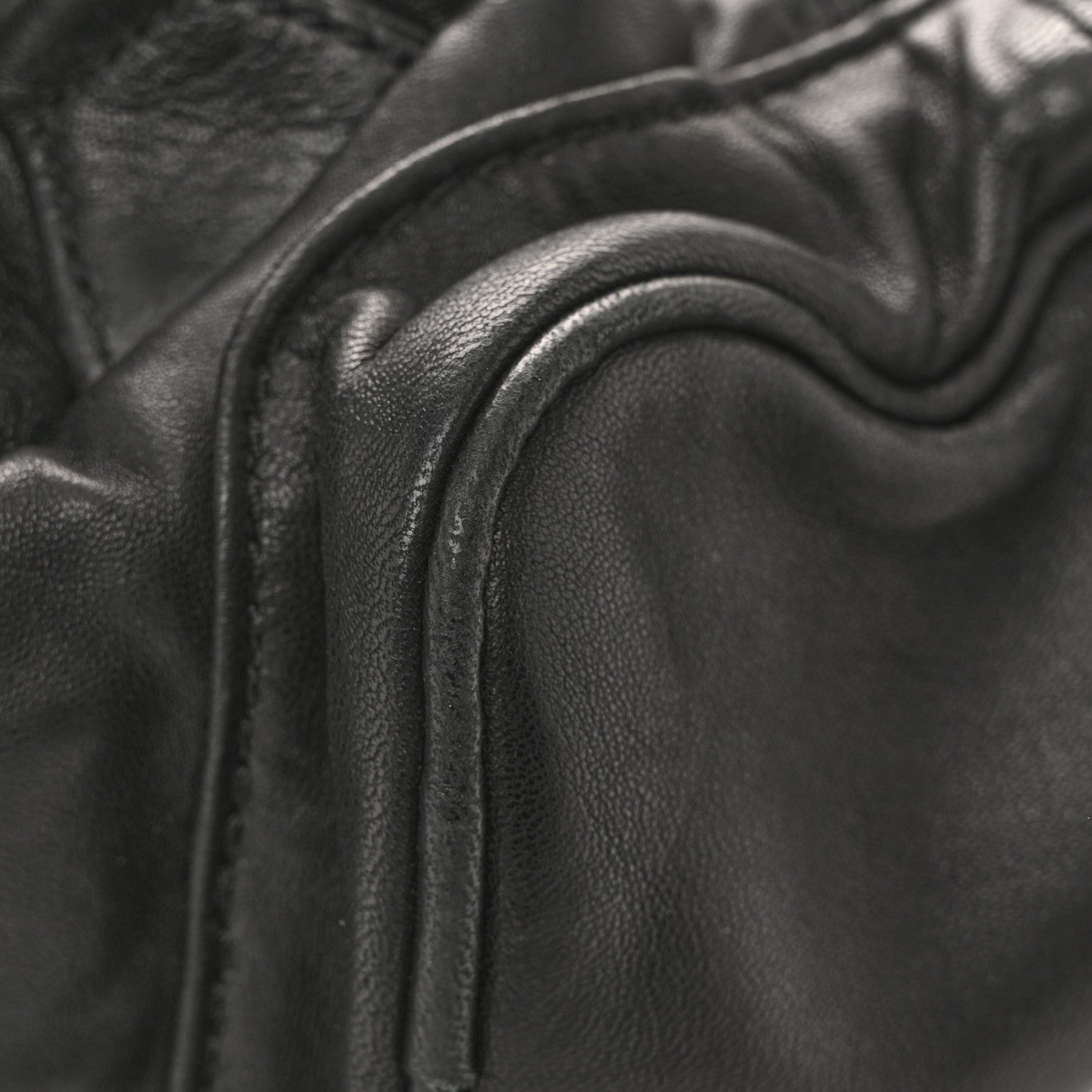 Alexander Wang Lambskin Marti Backpack Bag Washed Black Iridescent Hardware 11 of 13