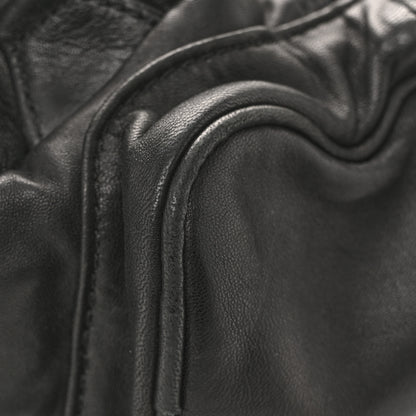 Alexander Wang Lambskin Marti Backpack Bag Washed Black Iridescent Hardware 11 of 13