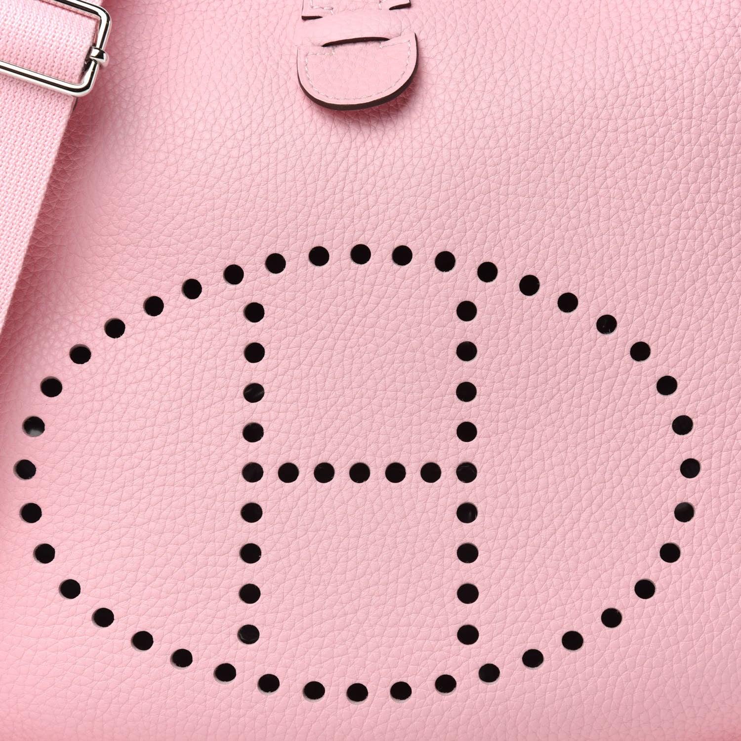 Hermes Taurillon Clemence Evelyne III PM Rose Sakura 8 of 11