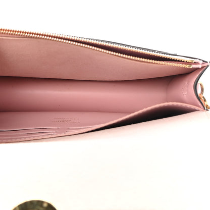 Louis Vuitton Monogram Flore Chain Wallet Rose Ballerine 5 of 9